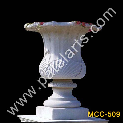 Marble Planter, Vases, Handcarved Marble Planters, Outdoor Garden Marble Planters, Udaipur, India, Marble Vases, Flower Pots, in Marble, Sandstone Garden home, Stone Planter, Decorative Planter, Udaipur, India, Carved Planter section, Custom Designed Marble Planters, Home Design Marble Planters, Garden Marble Planters, Udaipur, Garden Vases in Marble, Udaipur, Rajasthan, India