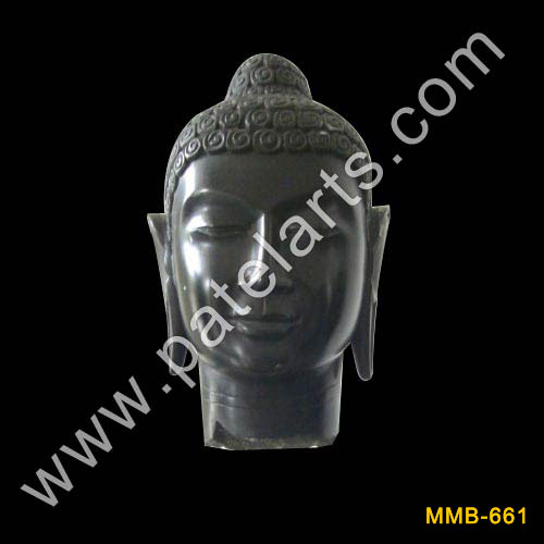 Buddha Head Statue, marble, Buddha Head, Antique Buddha head statue, buddha heads statues, buddha silver head statue sculpture, buddha head garden sculpture, Udaipur, Rajasthan, India