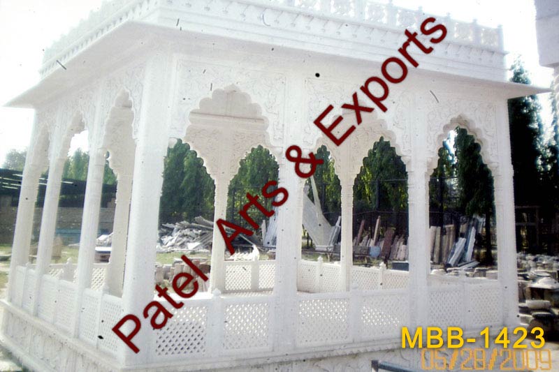 Marble Baradari, Marble Stone Baradari, Marble, Baradari, Marble Gazebo, Marble Stone Baradari Exporter, Manufacturer, Service Provider, Marble Stone Gazebo, Distributor, Supplier, Trading Company, Gazebo, Udaipur, Rajasthan, India