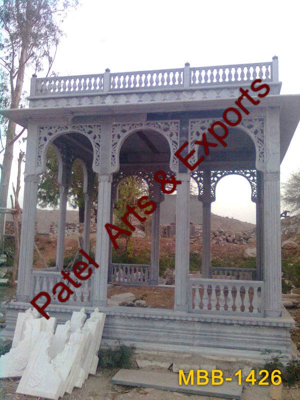 Marble Baradari, Marble Stone Baradari, Marble, Baradari, Marble Gazebo, Marble Stone Baradari Exporter, Manufacturer, Service Provider, Marble Stone Gazebo, Distributor, Supplier, Trading Company, Gazebo, Udaipur, Rajasthan, India