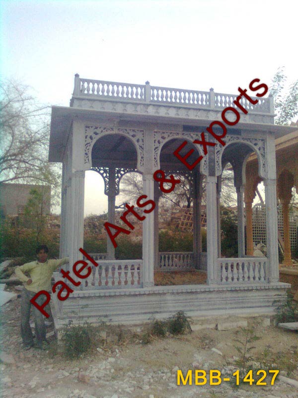 Marble Baradari, Marble Stone Baradari, Marble, Baradari, Marble Gazebo, Marble Stone Baradari Exporter, Manufacturer, Service Provider, Marble Stone Gazebo, Distributor, Supplier, Trading Company, Gazebo, Udaipur, Rajasthan, India