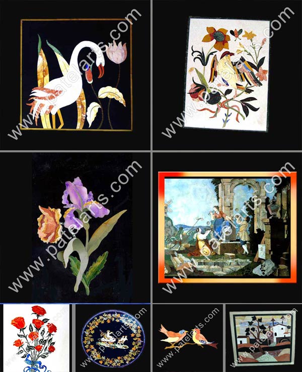 marble inlay painting, inlay paintings, marble inlay wall pictures, marble inlay art, marble cottage, Marble Inlay Tiles, marble inlay flooring, inlay marble tiles,  decorative marble inlay tile, marble inlay stone carving, Embroidery, Marble Inlay Micro Mosaic, wall Decorative, Stone Replica Painting, Udaipur, Rajasthan, India