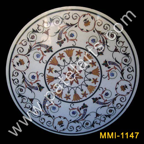 marble inlay table tops, inlay table tops, tabletops, inlay tops, Udaipur, India, Inlaid Marble Table Tops, inlaid table tops Marble, Udaipur, India, inlay dinning table, inlay coffee table top, Udaipur, Rajasthan, India