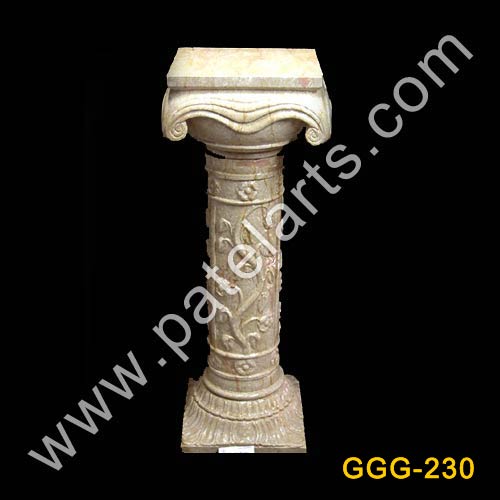 marble Pedestals & Table Bases, White Marble Table Base, Makrana White Marble Pedestals, Indian White Marble Table Base, Cream Marble Imported Pedestals, Makrana Pedestals & Table Base, Camel Yellow Marble Pedestals, D Beige Pedestals & Table Base, White Marble For Dining Table, Stone / Carved Base, Marble Pedestal, Udaipur, Rajasthan, India
