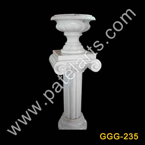 marble Pedestals, Table Bases, Marble Table Base, Makrana White Marble,  Pedestals, White Marble Table Bases, Imported Pedestals, Makrana Pedestals, Camel Yellow Marble Pedestals, D Beige Pedestals, Stone / Carved Base, Marble Pedestal