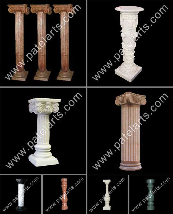 Marble Columns, Marble Column, Columns, Column, Marble, Handcarved Columns, Stone Column, Marble Pillars, Stone Pillars, Natural Stone Pillar, Carved Columns, Sculpted Columns, Natural Stone Columns, Custom Marble Columns, Stone Columns, Udaipur, Rajasthan, India