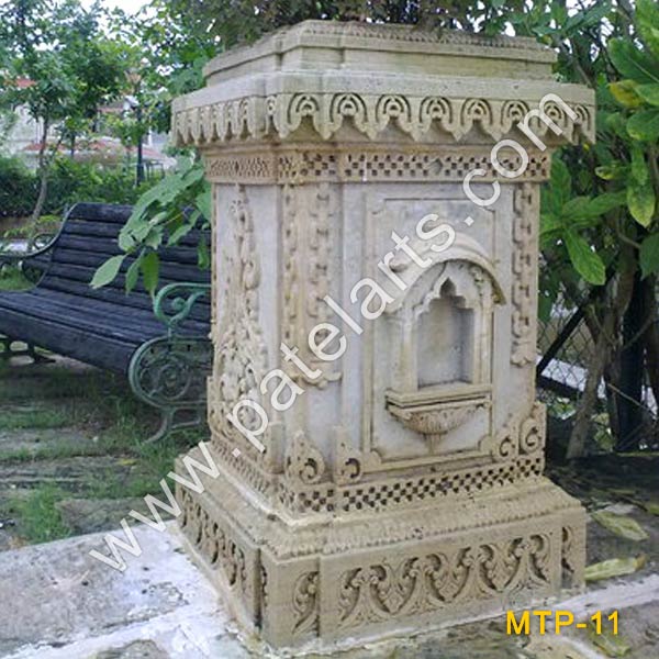 Marble Tulsi Pot, Tulsi Pots, Kyara, Marble Tulsi Kyara, Tulsikyara, Udaipur, Marble Vrindavan, White Marble Tulsi Pot, Marble Tulsikyara, Marble Garden Pots, Udaipur, Morwad White Marble Tulsi Pot, Landscaping Stones, Flower Pot, Garden Planters, Urns, Udaipur, Marble, Pot, Marble Carved Tulsi Kyara